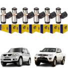 6 Bicos Injetores Pajero TR4 L200 Triton 2008 a 2020 IWP218