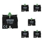 6 Bloco de Contato Auxiliar Steck SLPL42 660V 1NA Frontal 6 Bloco de Contato Auxiliar Steck SLPL42 660V 1NA Frontal