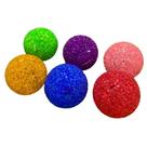 6 Bolas Pet Guizo Sino Brinquedo Gatos - Tam. Médio 4,5cm