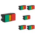 6 Botão Pulsador Duplo Luminoso Steck SLPDL Max Botton