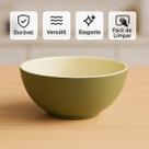 6 Bowls Tigela Cumbuca Porcelana 500ml Sopas E Caldos 14CM