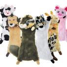 6 Brinquedos para Cães Pequenos SHARLOVY - Sem Enchimento - Com Apito