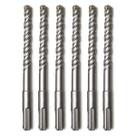 6 Brocas Para Concreto Martelete Sds Plus 12x160mm Widea 6 Brocas Para Concreto Martelete Sds Plus 12x160mm Widea
