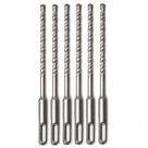 6 Brocas Para Concreto Martelete Sds Plus 6x160mm Widea - SONECA