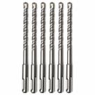 6 Brocas Para Concreto Martelete Sds Plus 8x160mm Widea
