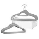 6 Cabide Veludo Pequeno 30cm + 6 Cabide Adulto Aveludado