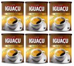 6 Café Solúvel IGUAÇU Cremoso TRADICIONAL Em Pó 200g Lata