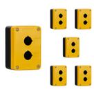 6 Caixa Para Botoeira Steck 2 Furos SQ2K 2X22,5mm IP65