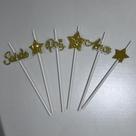 6 Canudos Drink Dourado Ano Novo Saúde Paz Amor EVA Vivarte Inspire sua Festa Loja 6 Canudos Drink Dourado Ano Novo Saúde Paz Amor EVA Vivarte Inspire sua Festa Loja