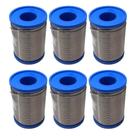 6 Carreteis Estanho Para Solda 1mm 60x40 Cobix