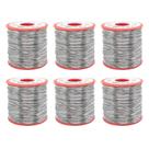 6 Carretel De Estanho 500g 63x37 0.5mm P/ Solda Cobix