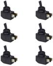 6 Chave Alavanca Unipolar Margirius CS-301D 6A Preta