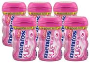 6 Chiclete Mentos Pure Fresh TUTTI FRUTTI zero açucar 92g