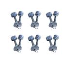 6 Cilindro Polyforte Trava Lateral Porta De Rolo Mesma Chave Mestrado
