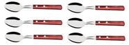 6 Colheres De Mesa Inox Polywood Lar Tramontina 21103470