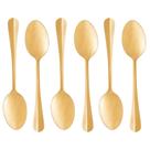 6 Colheres para Mesa Lyor Positano de Aço Inox Dourado 18cm 6 Colheres para Mesa Lyor Positano de Aço Inox Dourado 18cm