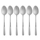 6 Colheres para Mesa Viena Aço Inox Wolff