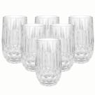 6 Copos Altos Galway 350ml Vidro Wolff