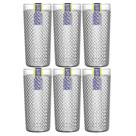 6 Copos Bico De Jaca Em Acrílico 500 Ml Suco Água N438