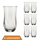 6 Copos Ópera Vidro Transparente Redondo 360ml Durável Nadir 6 Copos Ópera Vidro Transparente Redondo 360ml Durável Nadir
