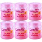 6 Creme Hidratante Pé Mãos Rachadura Sebo De Carneiro 200g