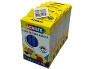 6 Cxs Lápis De Cera Estaca Azul - Acrilex 6 Cxs Lápis De Cera Estaca Azul - Acrilex