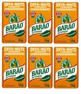 6 Erva Mate Chimarrão BARÃO TRADICIONAL Vácuo 1 Kg
