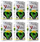 6 Erva Mate Chimarrão VALÉRIO PREMIUM VÀCUO Mate Nativo 1Kg