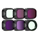 6 Filtro Lente P/ Drone Dji Mini 4 Pro Nd Uv Cpl 2,2Cm Brdrc