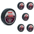 6 Fita Isolante Preta Steck 20 Metros 700V 0.13mm SFT1320 6 Fita Isolante Preta Steck 20 Metros 700V 0.13mm SFT1320