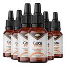6 Frascos Gota Pro+ Extrato De Semente De Curcubita Biolax