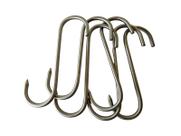 6 Gancho para açougue 20cm Pendurar Carne Frios Feirantes 6 Gancho para açougue 20cm Pendurar Carne Frios Feirantes