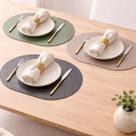 6 Jogos Americanos Oval Sintético Mesa Posta Decorativo Fácil Limpeza 49x33cm Moderno Elegante 6 Jogos Americanos Oval Sintético Mesa Posta Decorativo Fácil Limpeza 49x33cm Moderno Elegante
