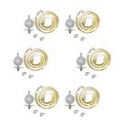 6 Kit Gás BP 1kg Completo (válvula, mangueira 1,25m e 2 abraçadeiras) - Imar
