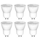 6 Lampada Led 3W Branco Frio Mini Dicroica Mr11 Gu10 Bet17