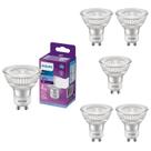 6 Lâmpada Led Dicroica 4.8w Philips GU10 6500k 525lm Fria 6 Lâmpada Led Dicroica 4.8w Philips GU10 6500k 525lm Fria