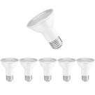 6 Lâmpada Led Par20 6W E27 6500k Branco Frio 550lm Crystal Save Energy