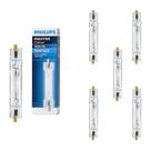 6 Lâmpada Palito 70w Vapor Metálico Philips 3000k RX7S 94v