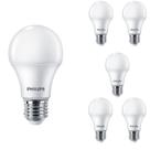 6 Lâmpadas Led Bulbo 9w 4000k Philips Neutro A60 806Lm 6 Lâmpadas Led Bulbo 9w 4000k Philips Neutro A60 806Lm