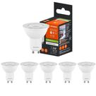 6 Lâmpadas Par16 Ho Ledvance 6w 4000k Luz Neutra 550lm Gu10 6 Lâmpadas Par16 Ho Ledvance 6w 4000k Luz Neutra 550lm Gu10