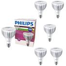 6 Lâmpadas Philips Par30 Led 28w Dicroica E27 3000k Bivolt