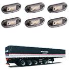 6 Lanterna Delimitadora LED Carreta Facchini Lateral Cristal 6 Lanterna Delimitadora LED Carreta Facchini Lateral Cristal