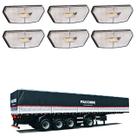 6 Lanterna Diamante Facchini LED Cristal Saída Fios 6 Lanterna Diamante Facchini LED Cristal Saída Fios