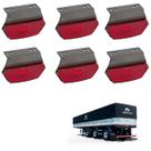 6 Lanterna Diamante Librelato LED Rubi C/ Supt. - Fio 6 Lanterna Diamante Librelato LED Rubi C/ Supt. - Fio