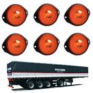 6 Lanterna Frontal Facchini LED Âmbar 65mm c/ Suporte - Fio 6 Lanterna Frontal Facchini LED Âmbar 65mm c/ Suporte - Fio