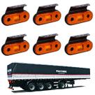 6 Lanterna Lateral Facchini LED Âmbar C/ Supt. - Fio 6 Lanterna Lateral Facchini LED Âmbar C/ Supt. - Fio