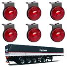 6 Lanterna Lateral Facchini LED Rubi 65mm C/ Sup. - Conect. 6 Lanterna Lateral Facchini LED Rubi 65mm C/ Sup. - Conect.