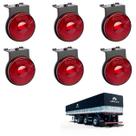 6 Lanterna Lateral Librelato LED Rubi 65mm C/ Sup. e Conec 6 Lanterna Lateral Librelato LED Rubi 65mm C/ Sup. e Conec