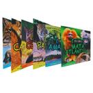 6 Livros Coleção Biomas do Brasil: Amazônia, Caatinga, Pampa, Cerrado, Mata Atlântica e Pantanal