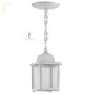 6 Luminaria Pendente Colonial Externo Vintage Branco Alz16 6 Luminaria Pendente Colonial Externo Vintage Branco Alz16